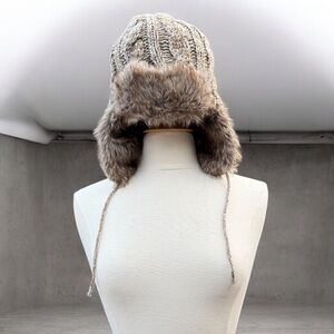 Mixit Soft White Knit Hat